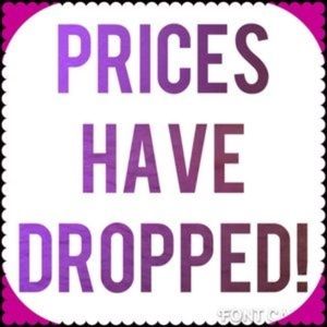 ALL PRICES DROPPED TODAY!